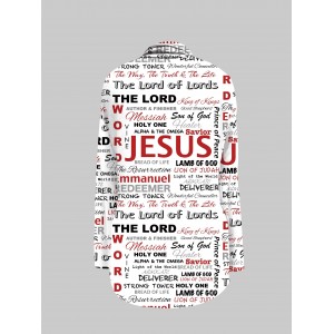 Jesus Print Open Front Cardigan, Casual Long Sleeve Cardigan For Spring & Fall, Women's Clothing