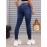 Fleece Liner Washed Skinny Jeans, Mid-Stretch Keep Warm Slim Fit Tight Jeans, Women's Denim Jeans & Clothing